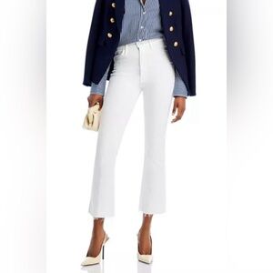 Mother Denim The Hustler- High Wasted Crop Size 28